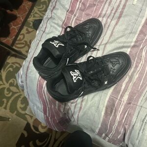 Louis Vuitton Monogram Black Sneakers